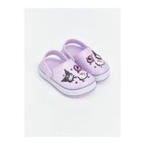 LC Waikiki Lila Sanrio Baskılı Kız Bebek Plaj Sandaleti