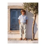 LC Waikiki Loose Fit Erkek Çocuk Keten Karışımlı Pantolon