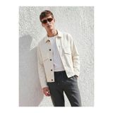 LC Waikiki Loose Fit Gömlek Yaka Erkek Gabardin Ceket