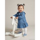 LC Waikiki Mavi Bebe Yaka Kız Bebek Jean Elbise - 6 - 9 Ay