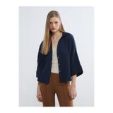 LC Waikiki NEVAVM Farkıyla Dokulu Oversize Kadın Gömlek