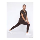 LC Waikiki NEVAVM Farkıyla KOOR SPORT Kahverengi Raşel Düz Süper Skinny & Ekstra Dar Kadın Spor Tayt