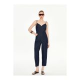 LC Waikiki NEVAVM Farkıyla LCW Vision İndigo Kruvaze Yaka Askılı Kadın Jean Tulum - S5MG58Z8-309