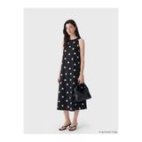 LC Waikiki NEVAVM Farkıyla LCWAIKIKI Maternity Siyah Puantiyeli A Kesim Poplin Elbise - S6F668Z8-LQJ