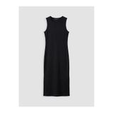 LC Waikiki NEVAVM Farkıyla Oval Yaka Fitilli Bodycon Elbise