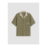 LC Waikiki Peak Yeni Sezon Regular Fit Nakışlı Dokulu Erkek Gömlek