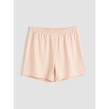 LC Waikiki Pembe Bisiklet Yaka Baskılı Kız Çocuk Şortlu Pijama Takımı