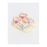 LC Waikiki Pembe Lilo & Stitch Baskılı Kız Çocuk Sandalet