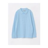 LC Waikiki Polo Yaka Basic Uzun Kollu Erkek Çocuk Tişört
