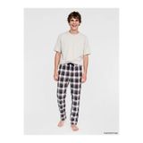 LC Waikiki Regular Fit Ekose Erkek Pijama Altı (W6)