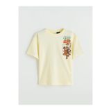 LC Waikiki Sarı Bisiklet Yaka Toy Story Baskılı Erkek Çocuk Tişört
