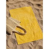 LC Waikiki Sarı Desenli Erkek Çocuk Plaj Havlusu 70X140 cm (S6)