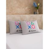 LC Waikiki Siyah Baskılı Dokuma Yastık Kılıfı 2 Li 50X70 cm (S6)