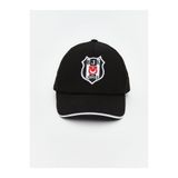 LC Waikiki Siyah Beşiktaş Baskılı Erkek Çocuk Kep Şapka