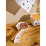 LC Waikiki Siyah Seramik Kaşıklık 28 cm (S6) - Beyaz