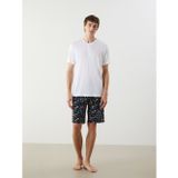 LC WAIKIKI Siyah Standart Kalıp Erkek Pijama Alt Şort
