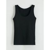 LC Waikiki Siyah U Yaka Kadın Atlet - 3XL