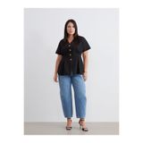 LC Waikiki SoulifeMavi Büyük Beden Straight Fit Kadın Jean Pantolon
