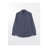 LC Waikiki SOUTHBLUE Regular Fit Uzun Kollu Ekose Erkek Oduncu Gömlek