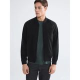Lc Waikiki Standart Kalıp Kolej Yaka Erkek Bomber Mont - 2XL - Siyah