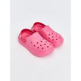 LC Waikiki Steps Baskılı Kız Çocuk Plaj Sandaleti - Neon