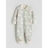 Lc Waikiki Yeni Sezon 1.0 Tog Uzun Kollu Erkek Bebek Uyku Tulumu - Ekru - 5 - 6 Yaş
