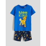 Lc Waikiki Yeni Sezon Aslan Kral Baskılı Erkek Çocuk Pijama Takım - Mavi - 2 - 3 Yaş
