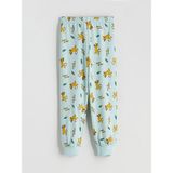 Lc Waikiki Yeni Sezon Aslan Kral Basklı Erkek Çocuk Pijama Alt - Yeşil - 3 - 4 Yaş