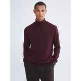 Lc Waikiki Yeni Sezon Balıkçı Yaka Erkek Triko Kazak - Bordo - 2XL