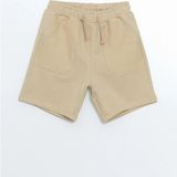 Lc Waikiki Yeni Sezon Basic Beli Lastikli Pamuklu Erkek Çocuk Şort - 3 - 4 Yaş - Bej