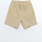 Lc Waikiki Yeni Sezon Basic Beli Lastikli Pamuklu Erkek Cocuk Sort - S5GV14Z1 - Bej - 3 - 4 Yaş