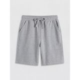 Lc Waikiki Yeni Sezon Basic Erkek Çocuk Şort - 9 - 10 Yaş - Gri Melanj