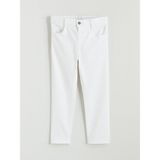Lc Waikiki Yeni Sezon Basic Gabardin Erkek Çocuk Pantolon - Beyaz - 7 - 8 Yaş
