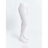 Lc Waikiki Yeni Sezon Basic Kiz Cocuk Kulotlu Corap - S50813Z4 - Beyaz - 5 - 6 Yaş