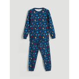 Lc Waikiki Yeni Sezon Baskılı Erkek Çocuk Pijama Takımı - Lacivert - 12 - 13 Yaş