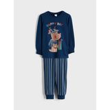 Lc Waikiki Yeni Sezon Baskılı Erkek Çocuk Pijama Takımı - Lacivert - 4 - 5 Yaş