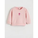 Lc Waikiki Yeni Sezon Baskılı Kız Çocuk Soft Touch Sweatshirt - Pembe - 7 - 8 Yaş