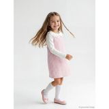 Lc Waikiki Yeni Sezon Bebe Yaka Ekose Desenli Kız Çocuk Tüvit Elbise - Pembe - 1 - 2 Yaş