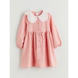 Lc Waikiki Yeni Sezon Bebe Yaka Kız Bebek Elbise - 3 - 4 Yaş - Pembe
