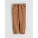 Lc Waikiki Yeni Sezon Beli Bağlamalı Erkek Çocuk Jogger Pantolon - Kahverengi - 6 - 7 Yaş
