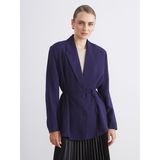 Lc Waikiki Yeni Sezon Beli Kuşaklı Kadın Blazer Ceket - Lacivert - 42