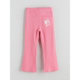 Lc Waikiki Yeni Sezon Beli Lastikli Barbie Baskılı Ispanyol Paça Kız Çocuk Tayt - 3 - 4 Yaş - Pembe