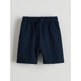 Lc Waikiki Yeni Sezon Beli Lastikli Basic Erkek Çocuk Şort - Lacivert - 7 - 8 Yaş
