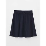 Lc Waikiki Yeni Sezon Beli Lastikli Basic Kız Çocuk Etek - Lacivert - 10 - 11 Yaş