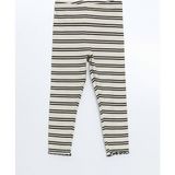 Lc Waikiki Yeni Sezon Beli Lastikli Çizgili Kız Çocuk Tayt - Siyah - 2 - 3 Yaş
