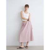 Lc Waikiki Yeni Sezon Beli Lastikli Dokulu A Kesim Etek - Pembe - 46