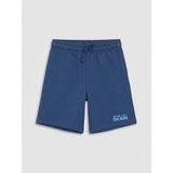 Lc Waikiki Yeni Sezon Beli Lastikli Erkek Çocuk Baskılı Şort - 2 - 3 Yaş - Koyu İndigo