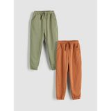 Lc Waikiki Yeni Sezon Beli Lastikli Erkek Çocuk Jogger Eşofman Altı 2'li - 2 - 3 Yaş - Kahverengi