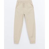 Lc Waikiki Yeni Sezon Beli Lastikli Erkek Cocuk Jogger Pantolon - S58705Z4 - Bej