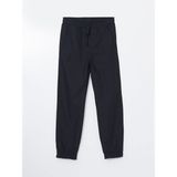 Lc Waikiki Yeni Sezon Beli Lastikli Erkek Cocuk Jogger Pantolon - S58705Z4 - Siyah